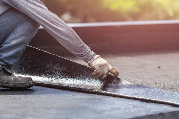 Professional Waterproofing technician working in Monteagle, TN